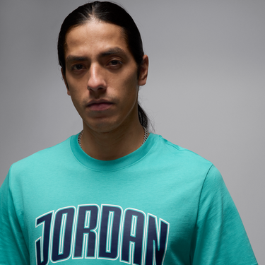 Tričko Jordan Jordan T-Shirt Tyrkysová | HQ0009-392, 3
