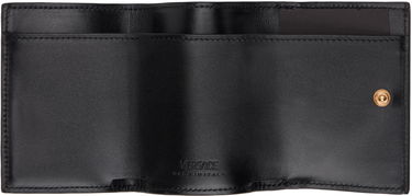Peňaženka Versace Medusa Biggie Trifold Leather Wallet Čierna | 1011456_1A10544, 2