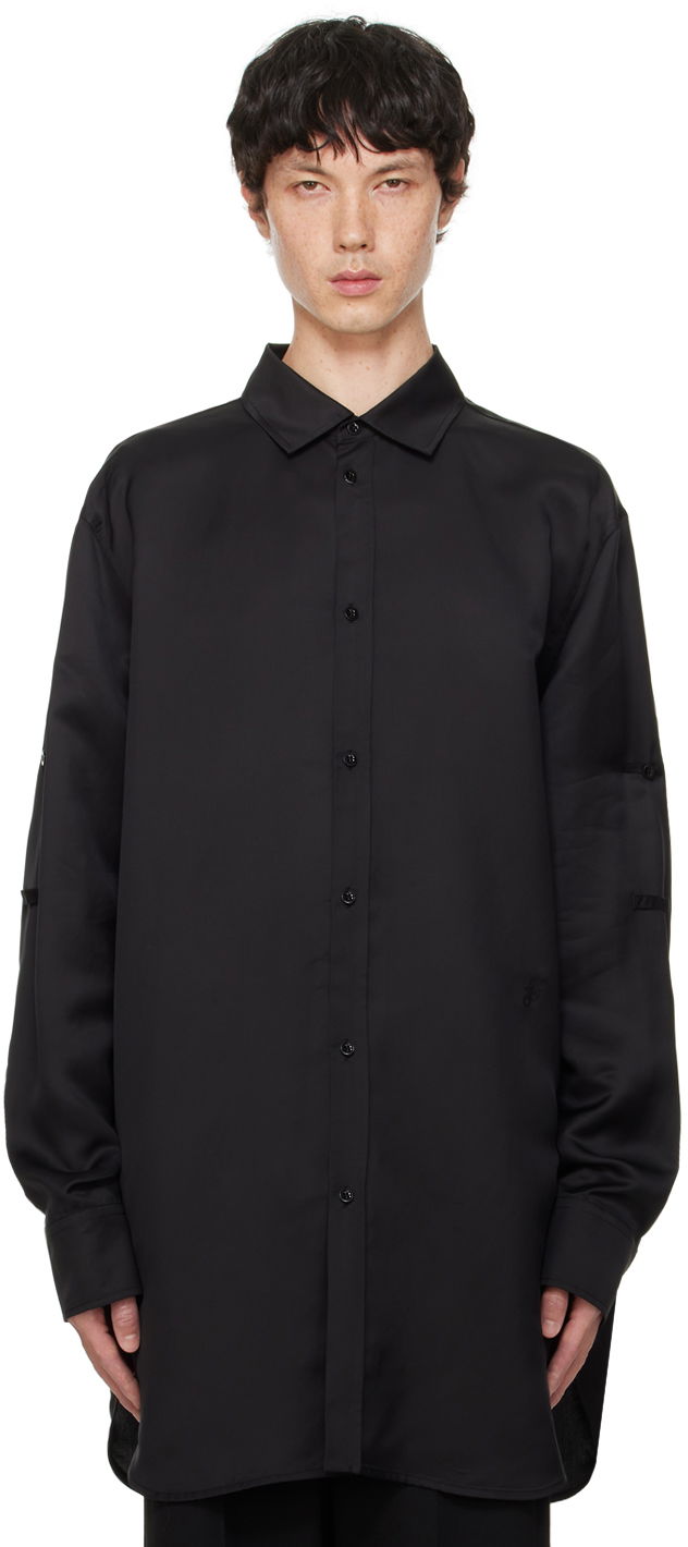 Košeľa Jil Sander P.M. Shirt Čierna | J24DL0012_J65014