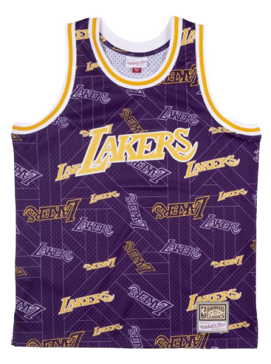 Dres Mitchell & Ness LA Lakers Swingman Jersey Fialová | MSPOBW19081-LALPTPR