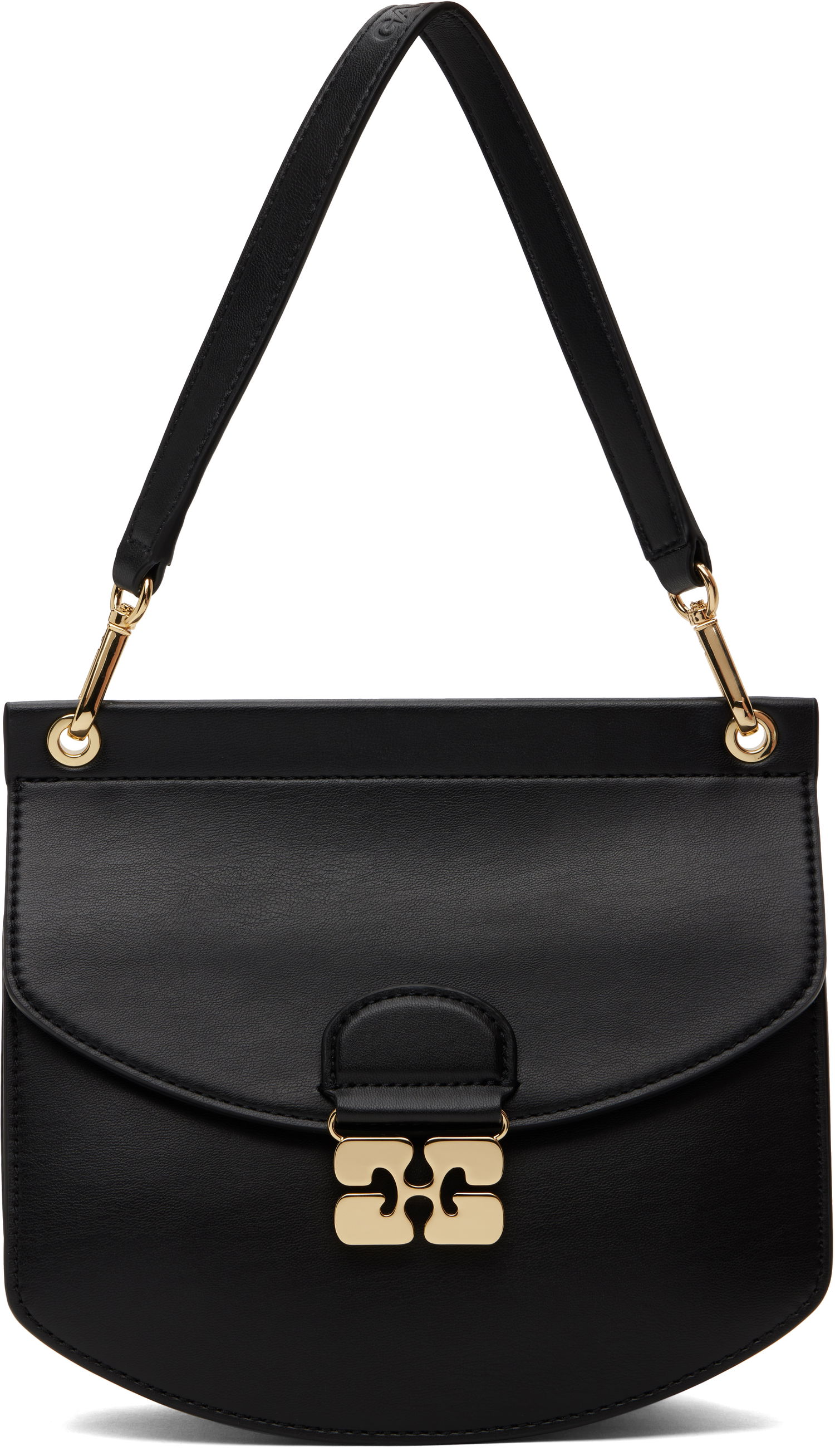 Kabelka GANNI Ganni Small Apo-G Shoulder Bag Čierna | A6449, 0