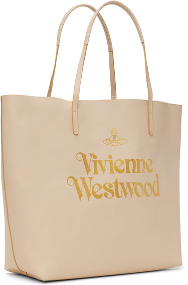 Tote bag Vivienne Westwood Vivienne Westwood Studio Shopper Tote Béžová | 4205007OU-L0078-, 1