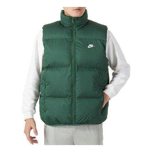 Vesta Nike Sportswear Club Water-Repellent Puffer Vest Zelené | FB7374-323, 0