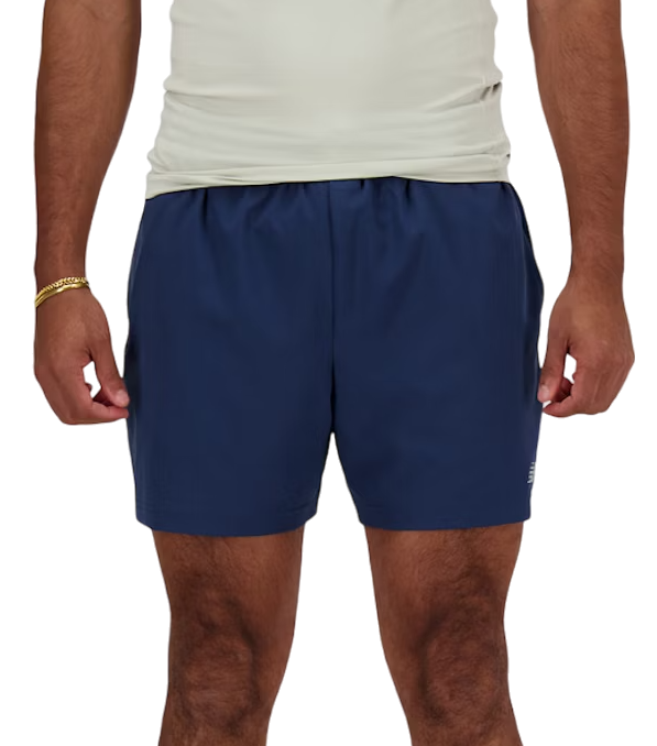 Šortky New Balance Sport Essentials 5" Navy | ms41227-nny, 0
