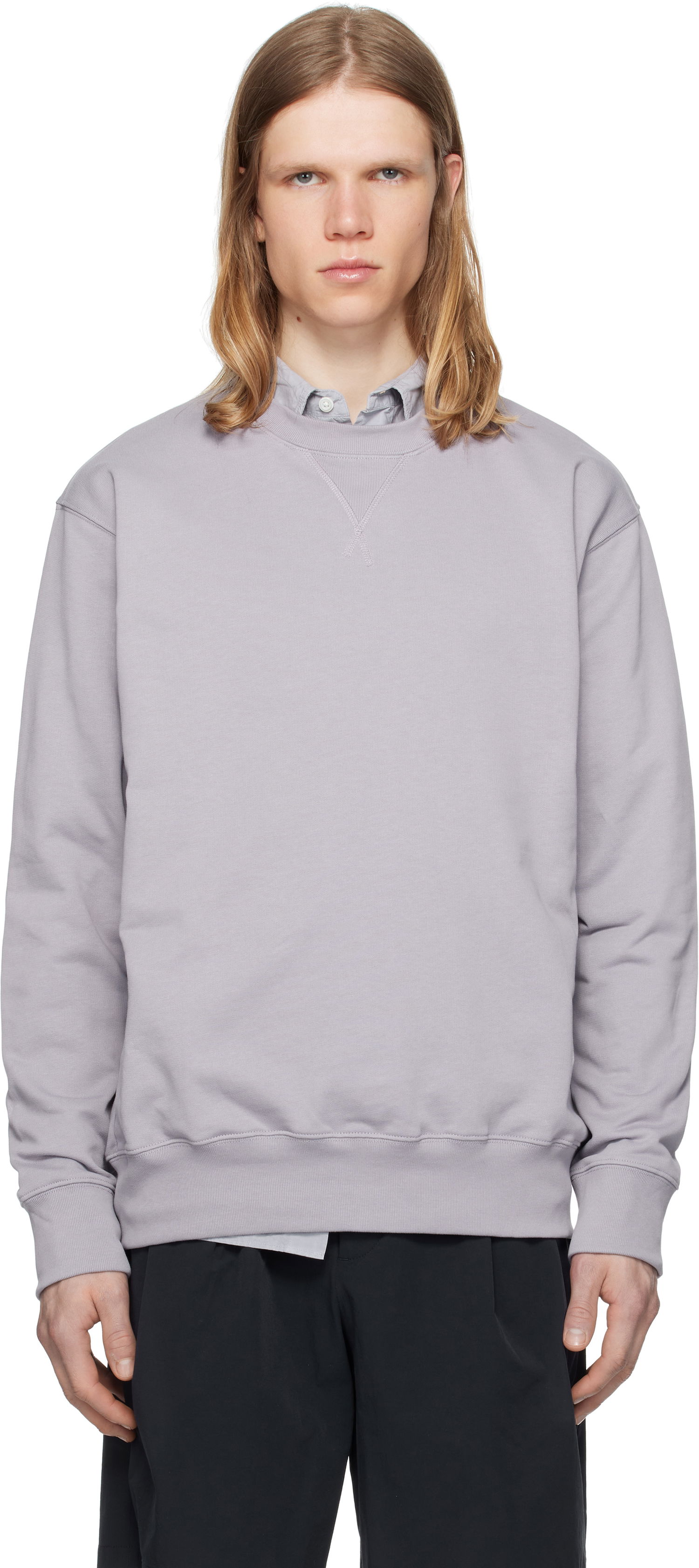 Mikina NORSE PROJECTS Norse Standard Sweatshirt Fialová | N20-1373, 0