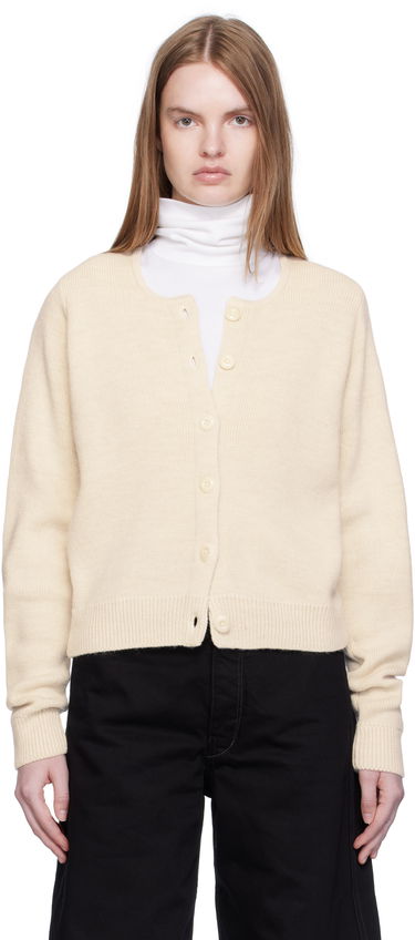 Sveter LEMAIRE Lemaire Alpaca Cropped Cardigan Béžová | TO1411 LK1028, 0