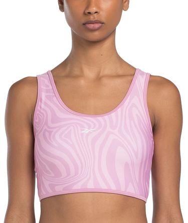 Podprsenka Reebok Reebok Safari Poly Sports Bra Ružová | 100076290, 0