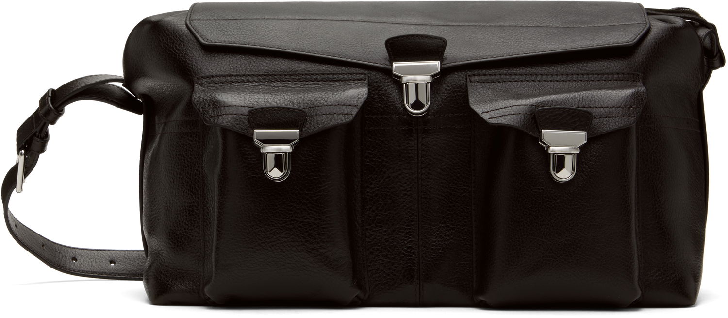 Taška cez rameno LEMAIRE Lemaire Week-End Gear Bag Čierna | BG0083 LL0067, 0