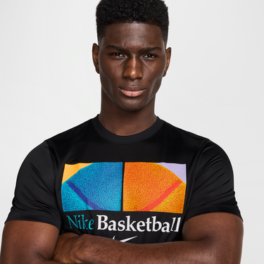 Tričko Nike Nike Dri-FIT Basketball T-Shirt Čierna | HJ3354-010, 4
