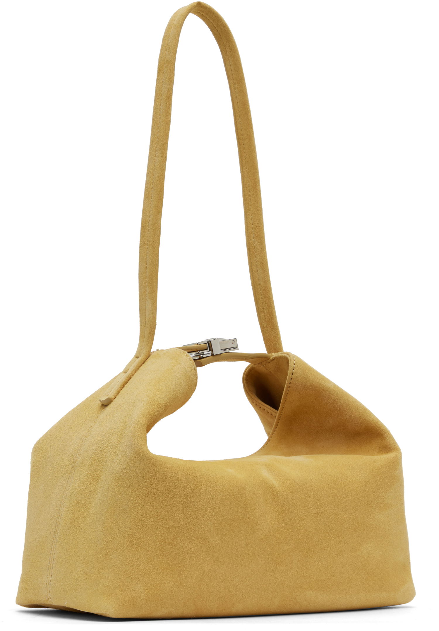 Kabelka BY FAR BY FAR Bea Kid Suede Leather Bag Žltá | MWBSB052KL007BG039PL, 1