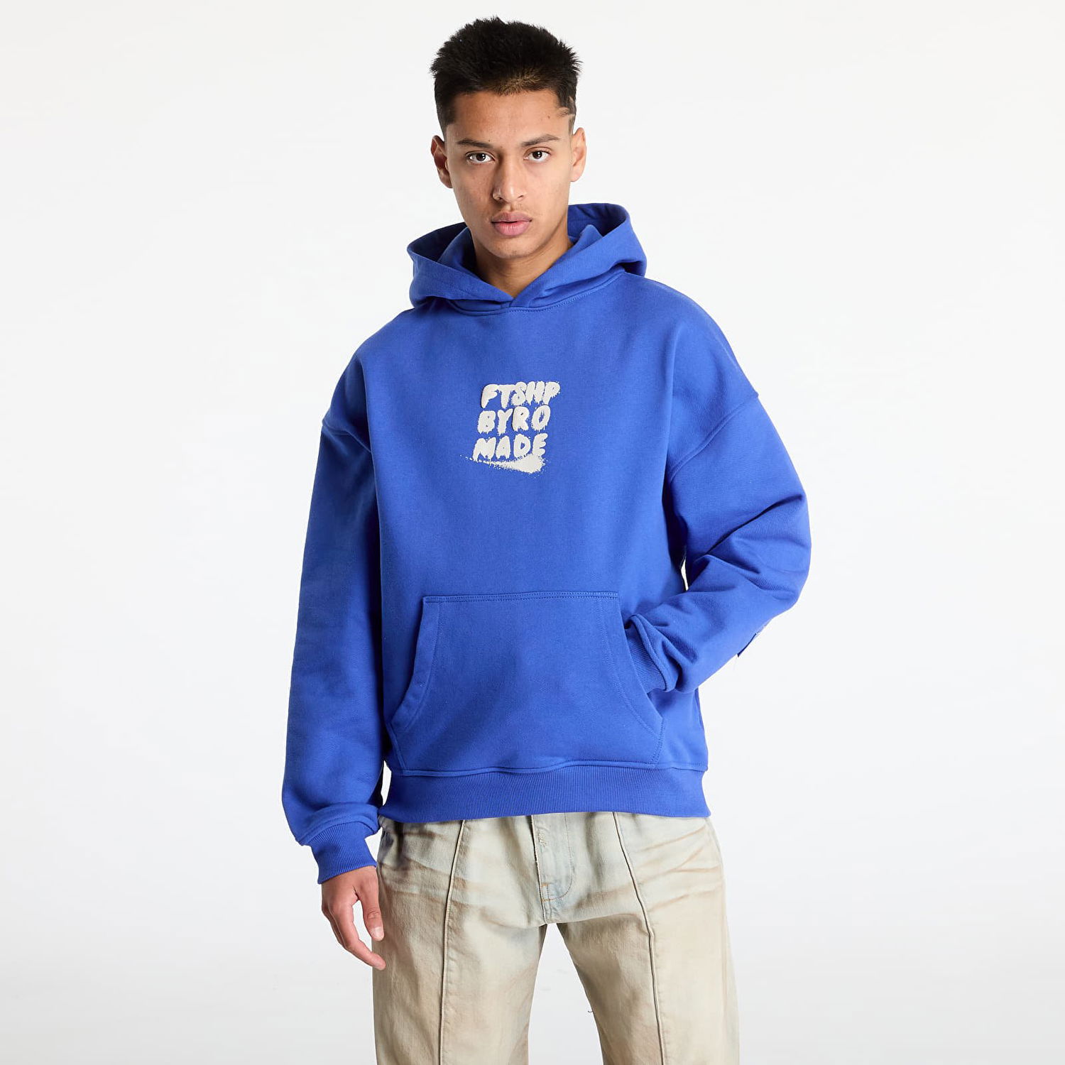 Mikina Footshop FTSHP RFTW Hoodie Modrá | FTSHP_338, 0