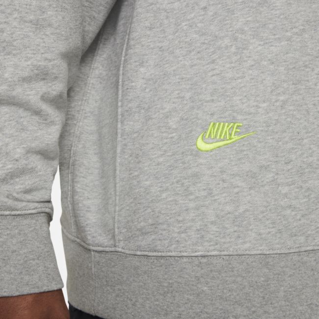 Mikina Nike Essentials+ French Terry Crew Šedá | DJ6914-063, 1
