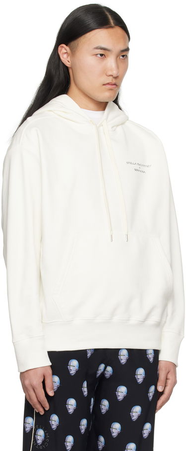 Mikina Stella McCartney Stella McCartney Printed Hoodie Biela | 6018463SPY76, 1