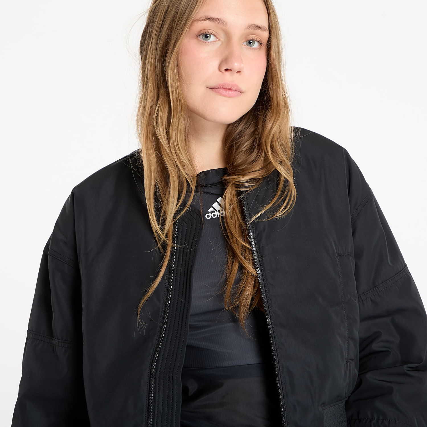 Bomber bunda adidas Originals Stella McCartney Bomber Jacket Čierna | JF6030, 1