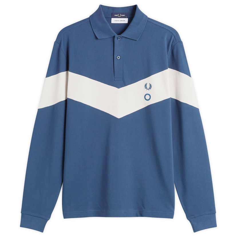 Polo tričko Fred Perry x Craig Green Graphic Polo Shirt Modrá | SM1143-A03