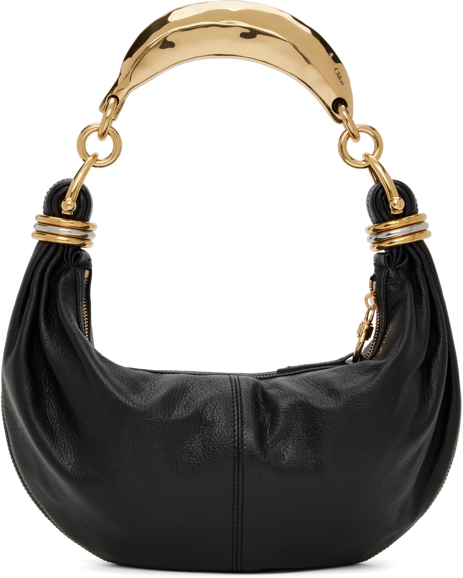Kabelka CHLOÉ Small Leather Shoulder Bag Čierna | CHC24WS614O37, 0