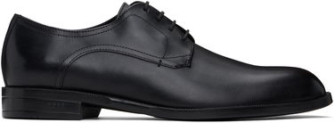 Košeľa BOSS BOSS Leather Derbys Čierna | 50541701, 0