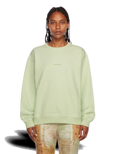 Mikina Acne Studios Organic Cotton Sweatshirt Zelené | AI0067-