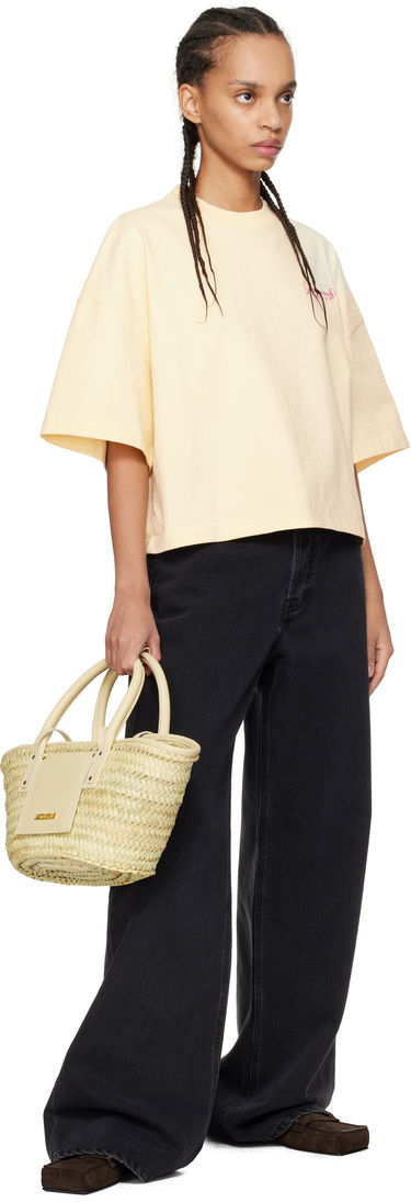 Tote bag Jacquemus 'Le Petit Panier Soli' Tote Bag Béžová | 23E223BA044-3060, 3