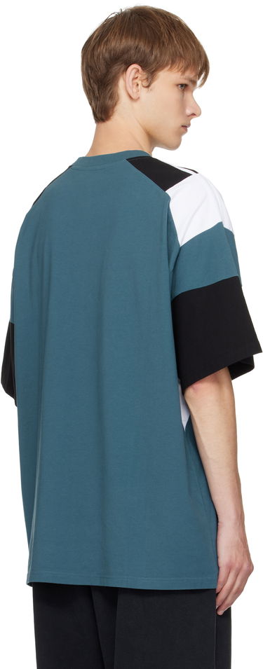 Tričko Martine Rose Martine Rose Oversized Panelled T-Shirt Tyrkysová | 630JE01529D, 2