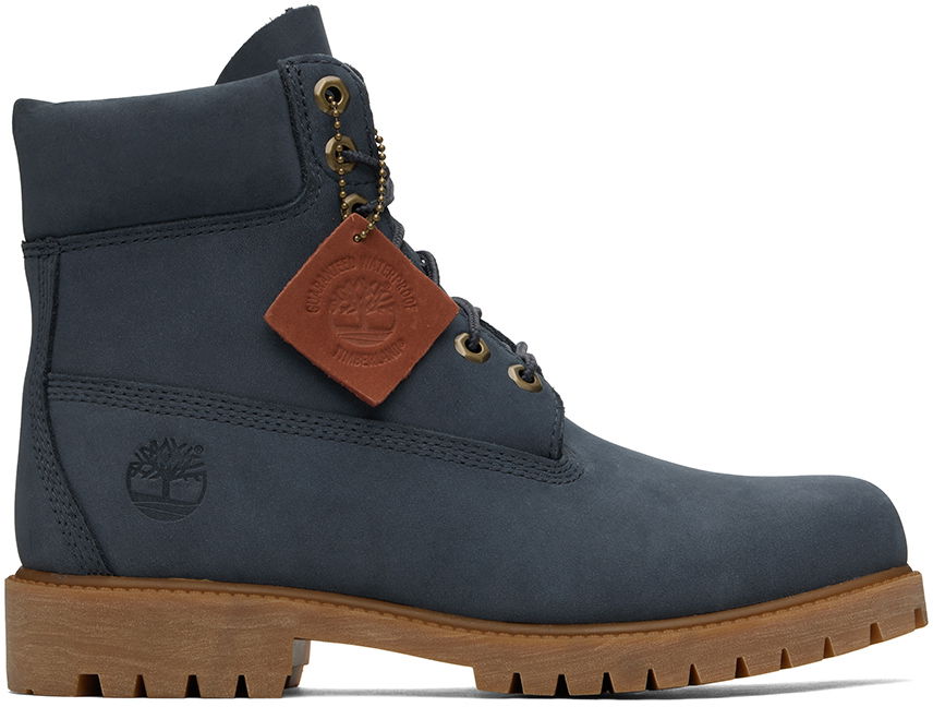 Oblečenie Timberland Timberland Heritage 6-Inch Boots Modrá | TB0A2N48, 0