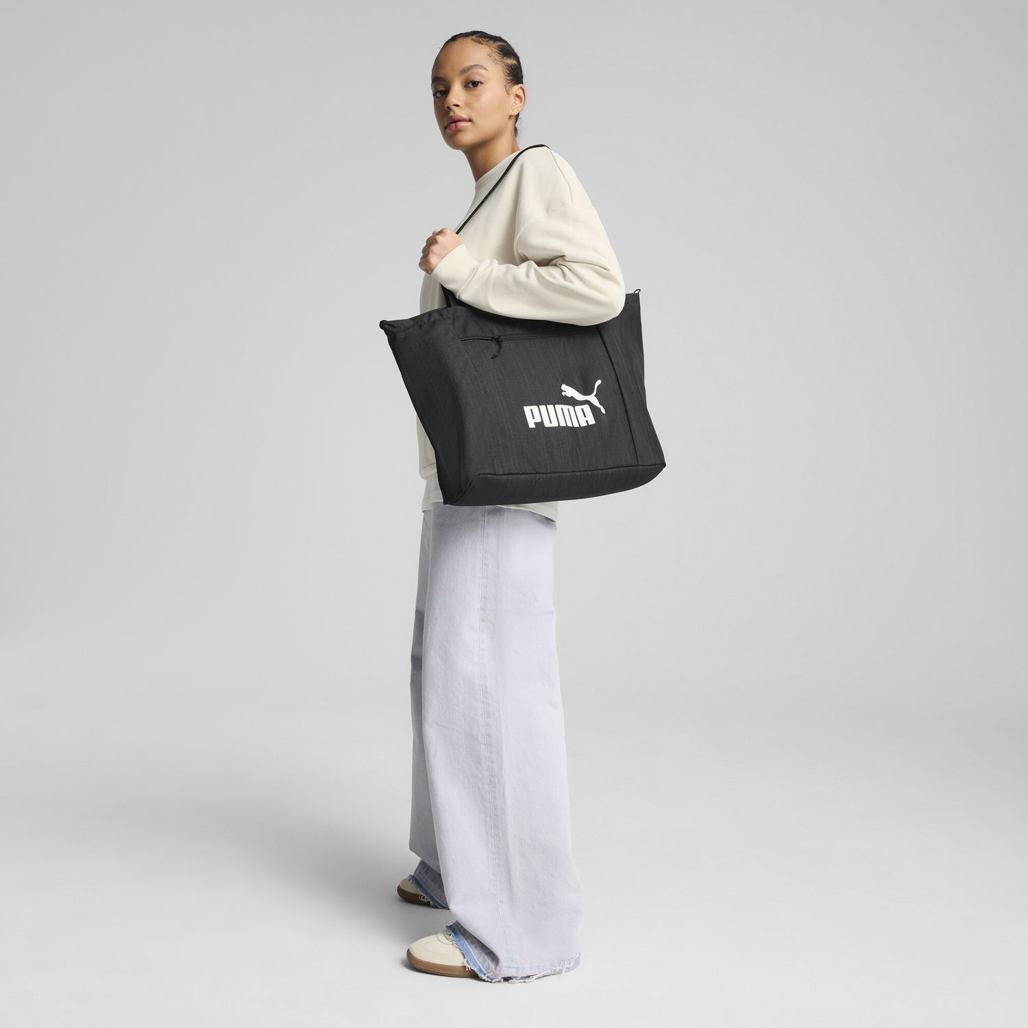 Tote bag Puma Base Shopper Bag Čierna | 091345_01, 1