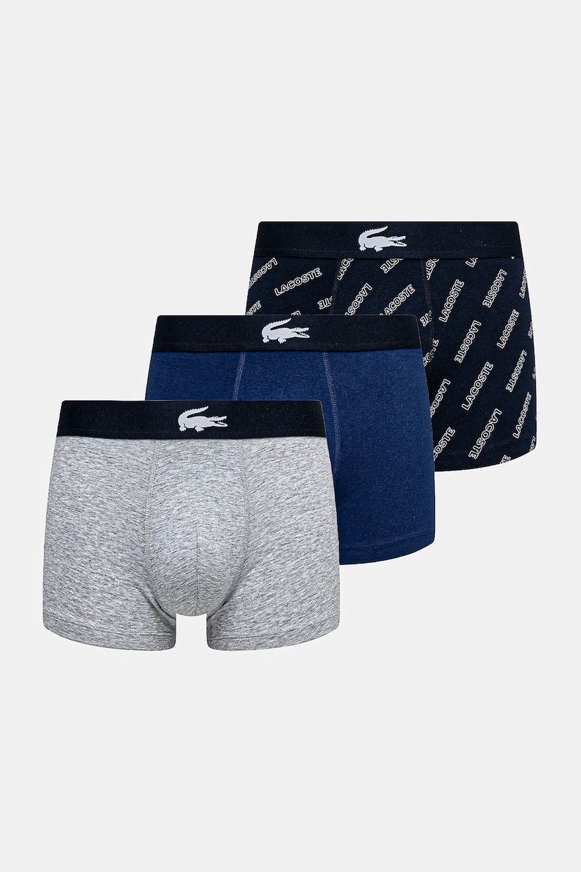 Boxerky Lacoste 3-Pack Trunk Underwear Rôznofarebný | 5H1288