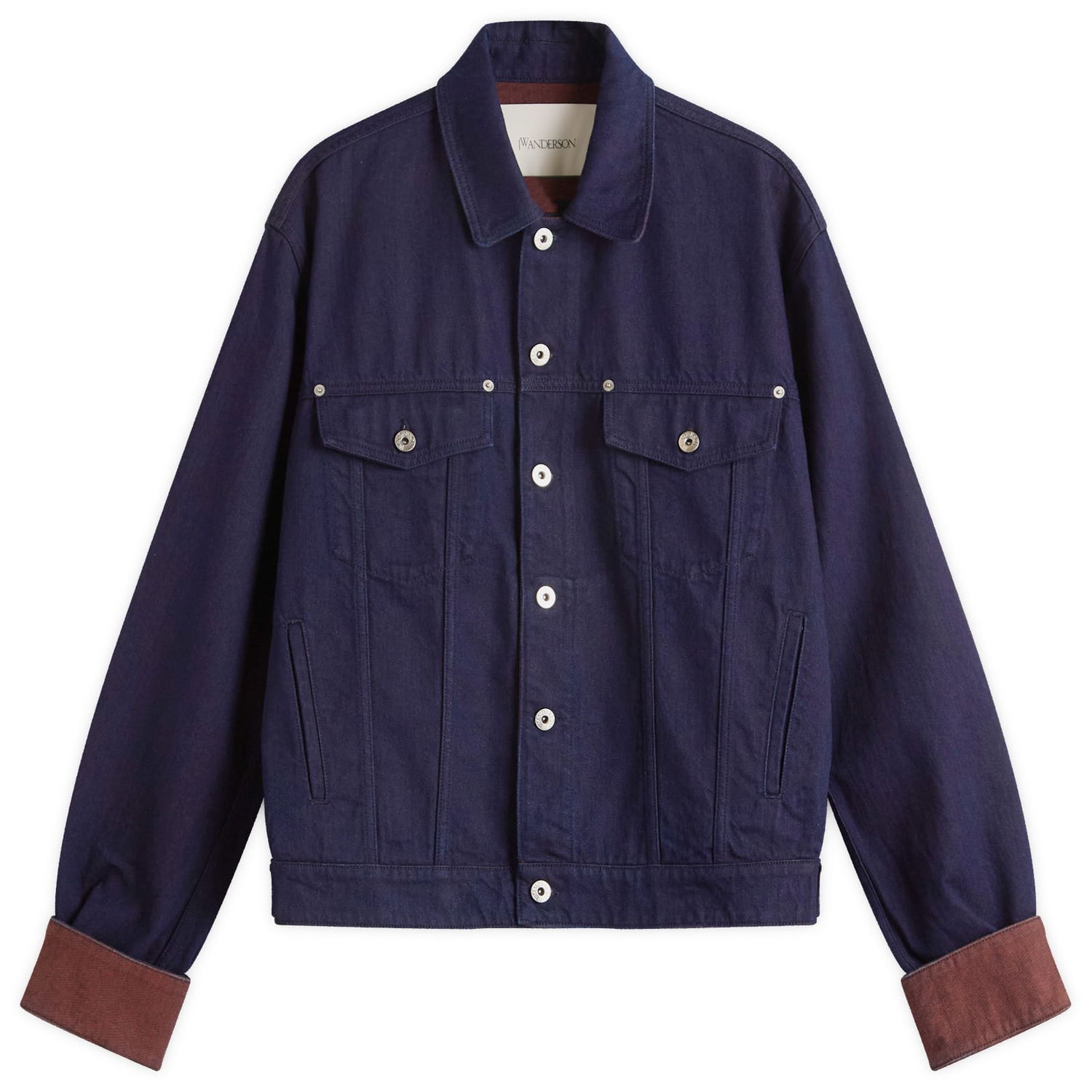 Bunda JW Anderson JW Anderson Turn Up Cuff Jacket Modrá | DJ0044-PG1836-807, 1