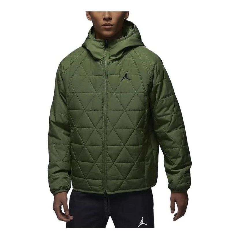 Prešívaná bunda Jordan Men's Therma-FIT Quilted Jacket Zelené | FD2638-340
