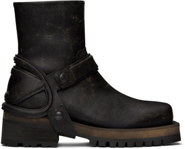 Oblečenie Diesel D-Texan-Harness Boots Čierna | Y03433-P4792-H9800, 0