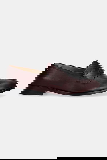 Tenisky a topánky Maison Margiela MM6 Maison Margiela Leather Loafers Vínová | S59WR0096.P5000.T2353, 0