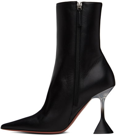 Starostlivosť o obuv Amina Muaddi Amina Muaddi Giorgia Glass Boots Čierna | GIORGIA GLASS BOOTIE CL NAPPA, 2