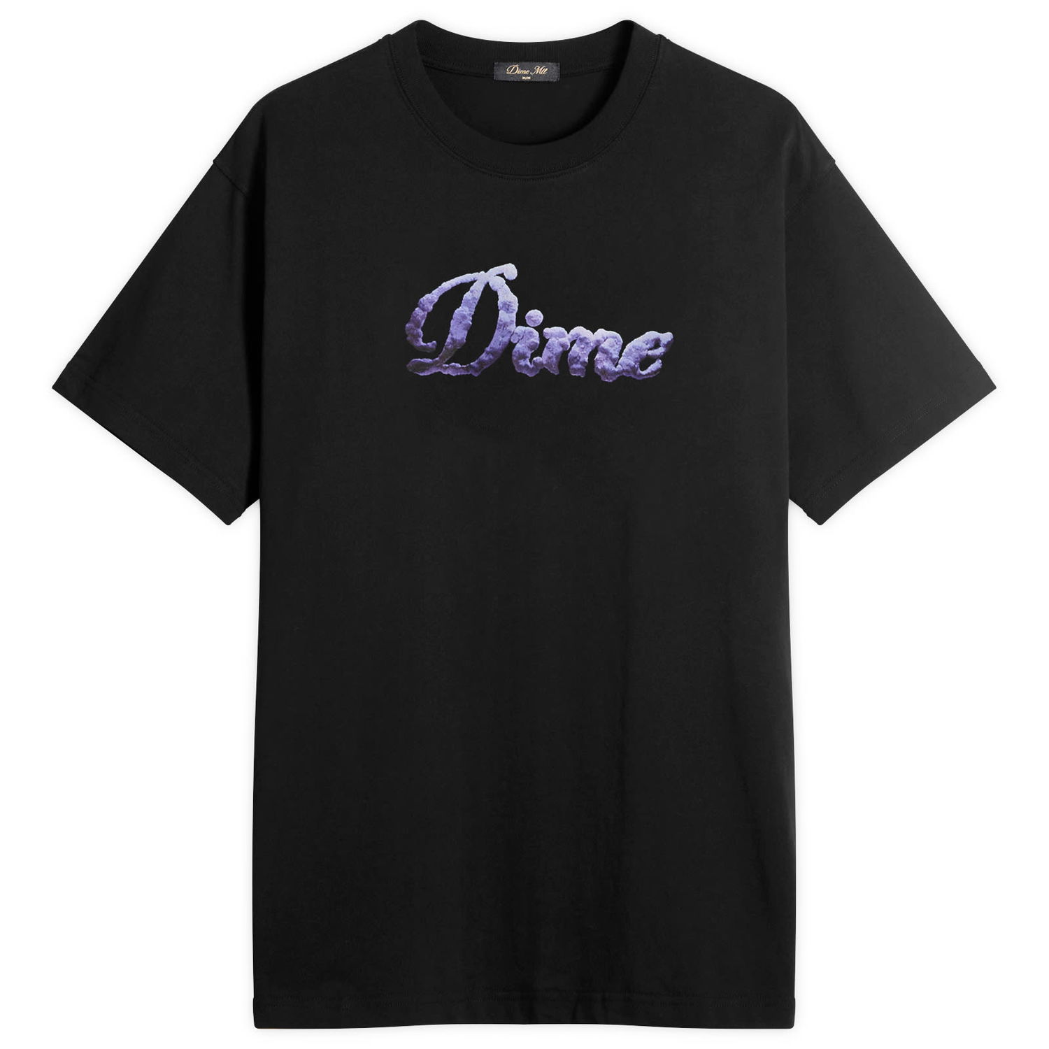 Tričko Dime Cursive Cloud T-Shirt, Size Large Čierna | DIMEFA2564BLK, 0