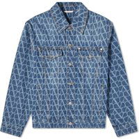 Košeľa Valentino Men's Icon Denim Jacket Blue Modrá | 4V3DC03E9WE-558, 1