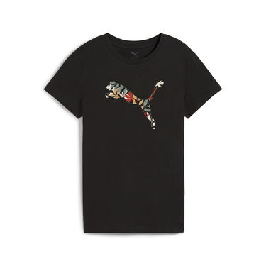 Tričko Puma GRAPHICS Floral Cat Logo T-Shirt Čierna | 685081_01, 3