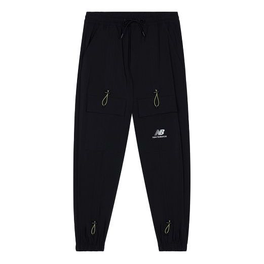 Cargo nohavice New Balance Casual Sweatpants Čierna | AMP13380-BK, 0