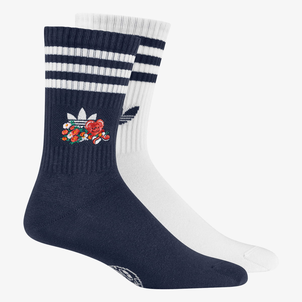 Ponožky adidas Originals Originals x Made by Nelson Crew Socks - 2 Pairs Modrá | JC8634, 1