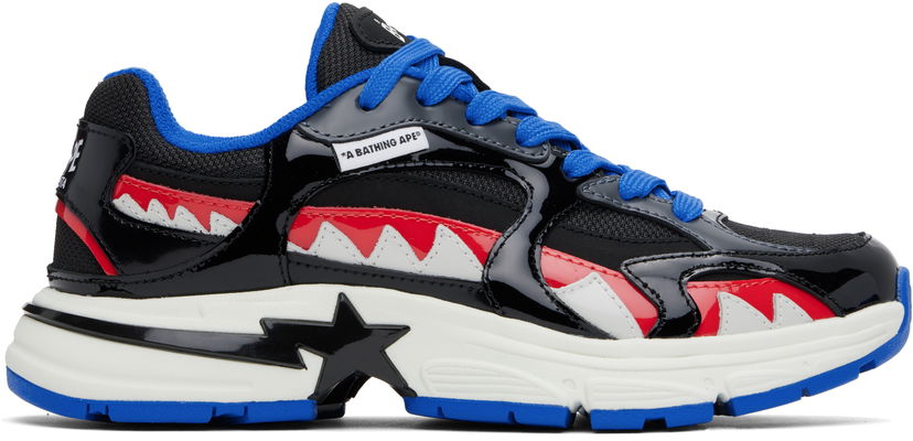 Tenisky a topánky BAPE A Bathing Ape Shark STA #3 Čierna | 001FWL301321M