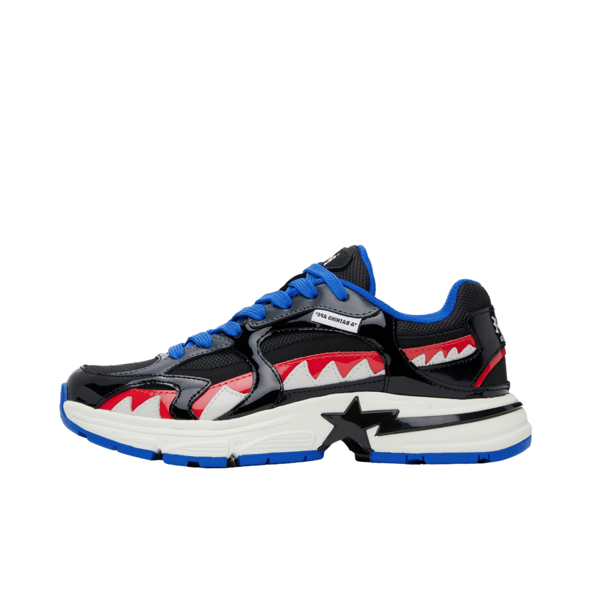 Tenisky a topánky BAPE A Bathing Ape Shark STA #3 Čierna | 001FWL301321M