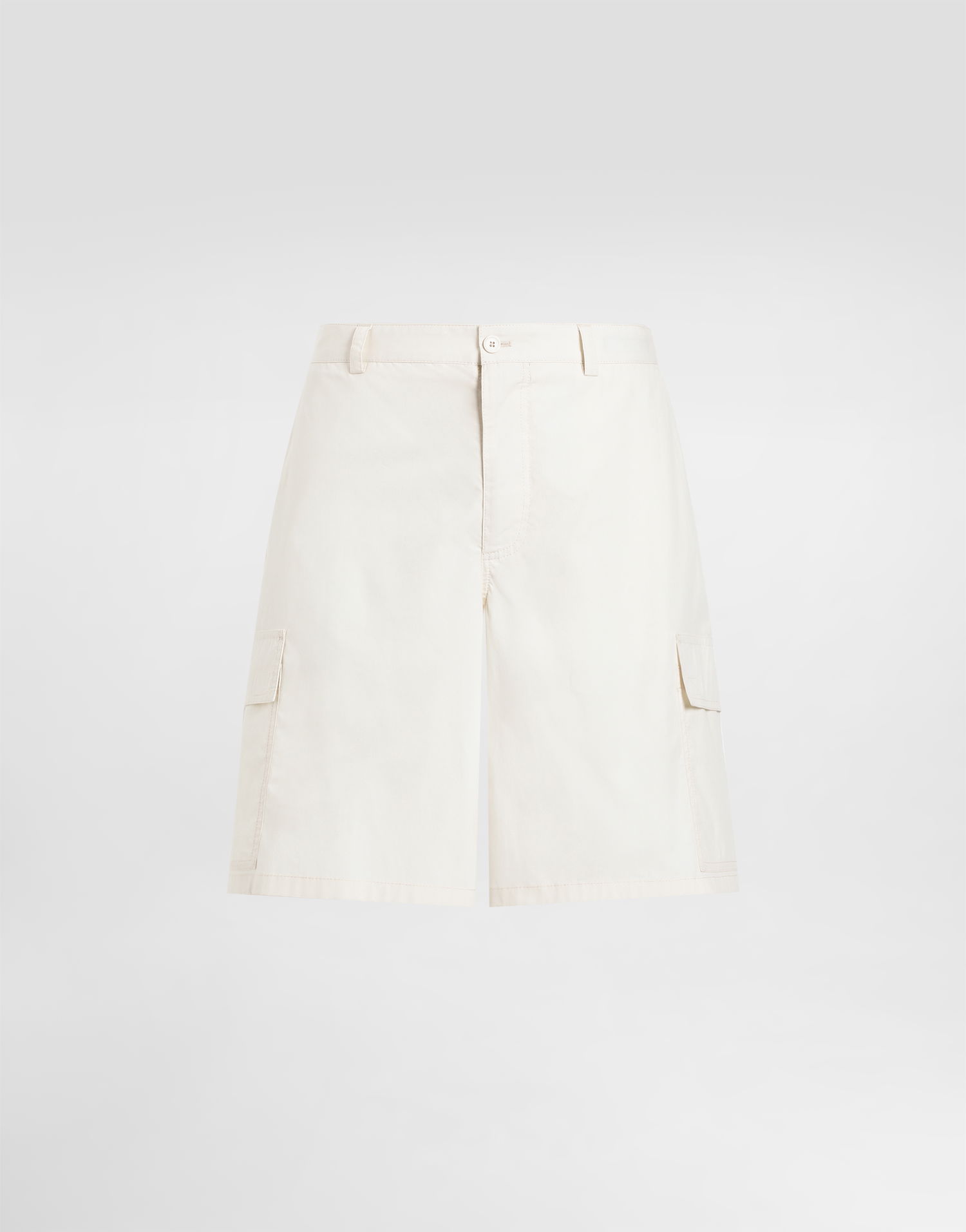 Šortky Dolce & Gabbana Dolce & Gabbana Cotton Cargo Shorts Biela | GZ2EATFUEFJW0802, 0