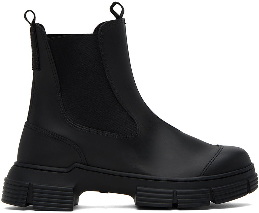 Tenisky a topánky GANNI GANNI City Chelsea Boots Čierna | S2174, 0