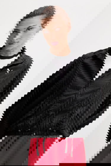 Vetrovka Puma Oversize Lightweight Windbreaker Jacket Čierna | 632148, 0