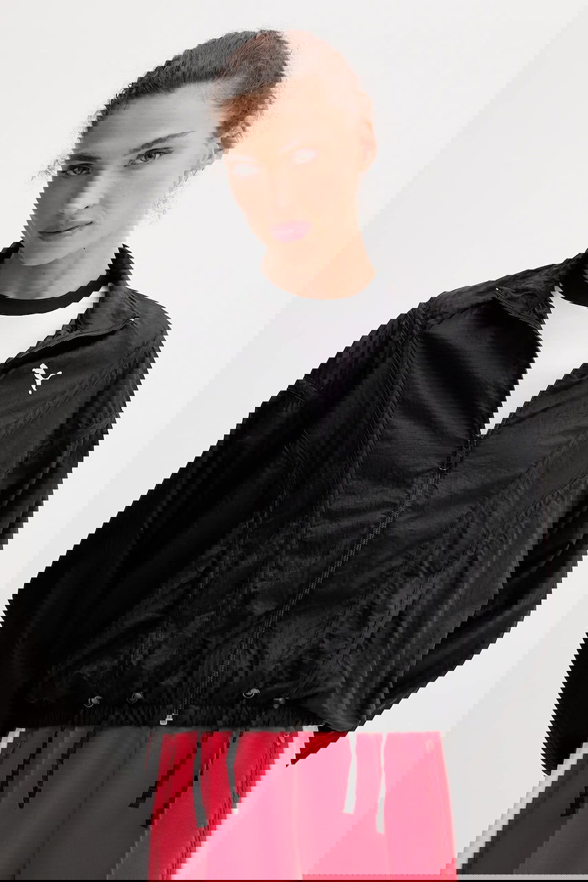 Vetrovka Puma Oversize Lightweight Windbreaker Jacket Čierna | 632148, 0