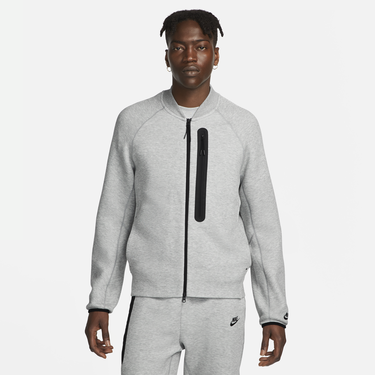 Mikina Nike bomber Sportswear Tech Fleece Šedá | FB8008-063, 0