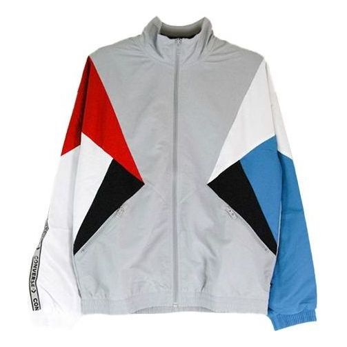 Vetrovka Converse Archive Track Jacket Šedá | 10017680-A01
