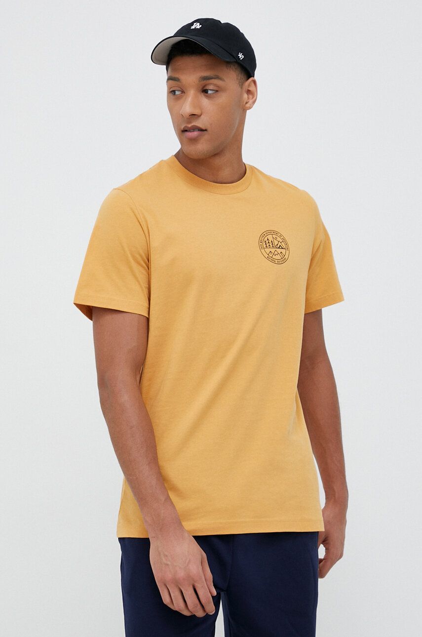 Tričko Jack Wolfskin Cotton Tee Žltá | 1809001, 0