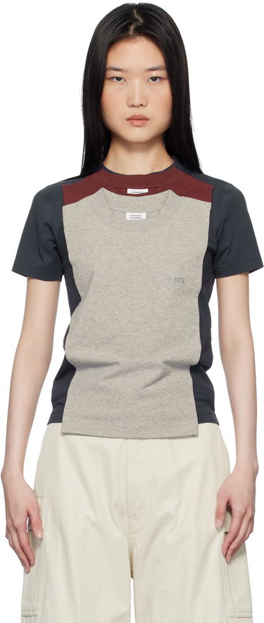Tričko VETEMENTS Vetements Layered Fitted T-Shirt Šedá | MA66TR620N, 0