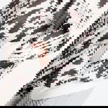 Vetrovka adidas Originals Originals Satin Cow Print Track Jacket Biela | KA2683, 2