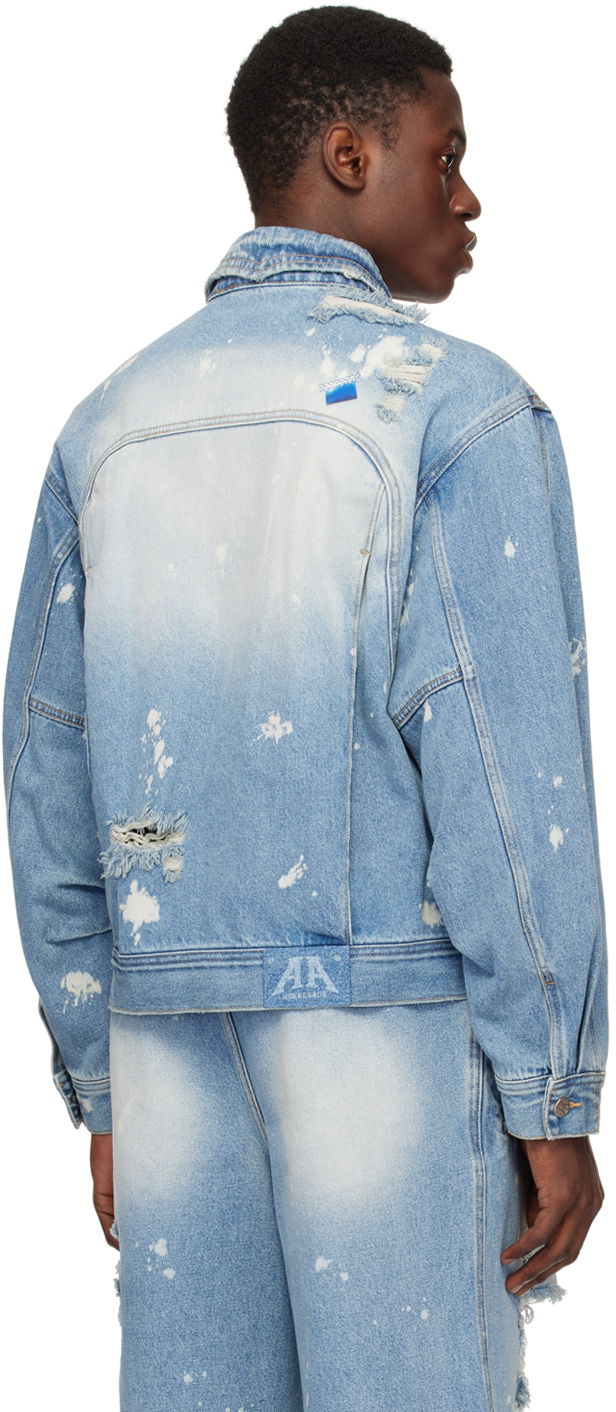 Distressed Denim Jacket