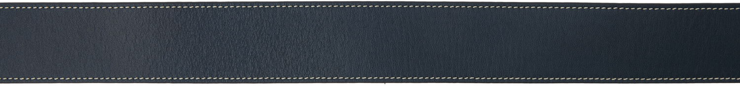 Opasok Max Mara Max Mara Leather Twin-Fastening Belt Modrá | 2514501021600, 1